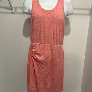 Caslon | Racerback Coral Dress | Medium Petite